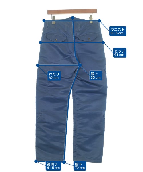 DAIRIKU（ダイリク）カーゴパンツ 青 サイズ:29(M位) メンズ/2200664624156