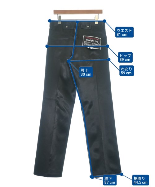 DAIRIKU（ダイリク）スラックス 黒 サイズ:31(M位) メンズ/2200664624163