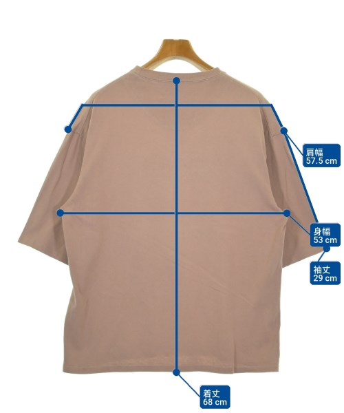 DAIRIKU（ダイリク）Tシャツ・カットソー 茶 サイズ:F メンズ/2200722960080