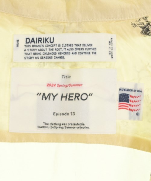 DAIRIKU（ダイリク）カジュアルシャツ ベージュ サイズ:-(XXL位) メンズ/2200720374032