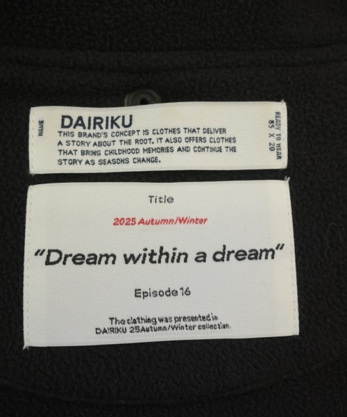 DAIRIKU（ダイリク）その他 黒 サイズ:L メンズ/2200723317012