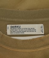 DAIRIKU（ダイリク）Tシャツ・カットソー カーキ サイズ:F メンズ/2200721214320