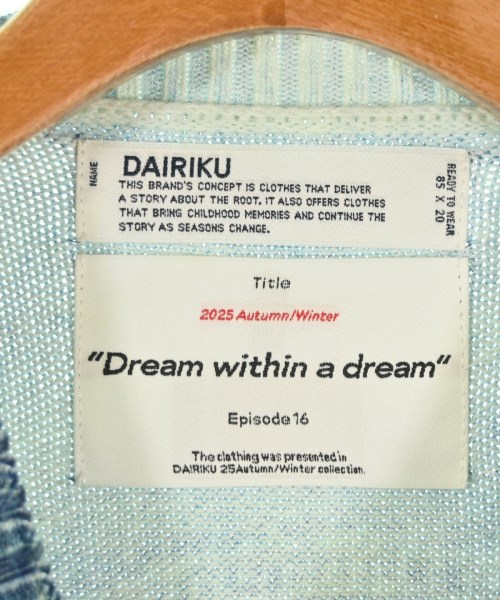 DAIRIKU（ダイリク）ニット・セーター 紺 サイズ:L メンズ/2200681232105