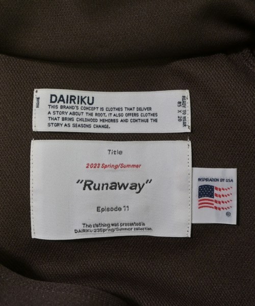 DAIRIKU（ダイリク）その他 茶 サイズ:M メンズ/2200683215014