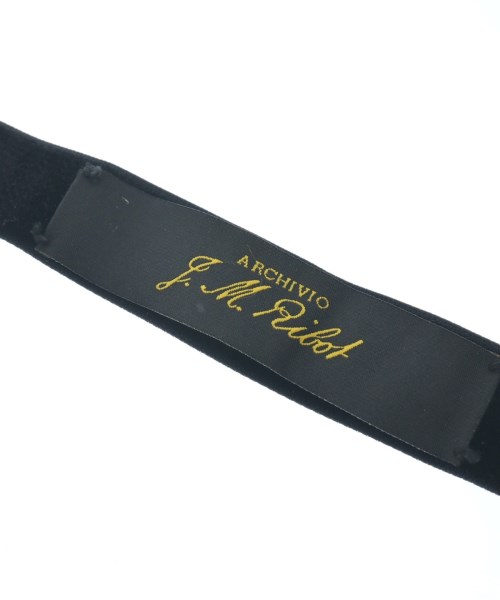 ARCHIVIO J.M. RIBOT（アーキビオジェイエムリボット）アクセサリー（その他） 黒 サイズ:- メンズ/2200632301034
