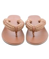 STAUD（スタウド）サンダル 茶 サイズ:EU38(24.5cm位) レディース/2200631194927