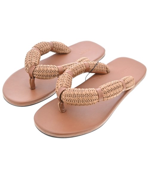 STAUD(スタウド)サンダル 茶 サイズ:EU38(24.5cm位)/2200631194934