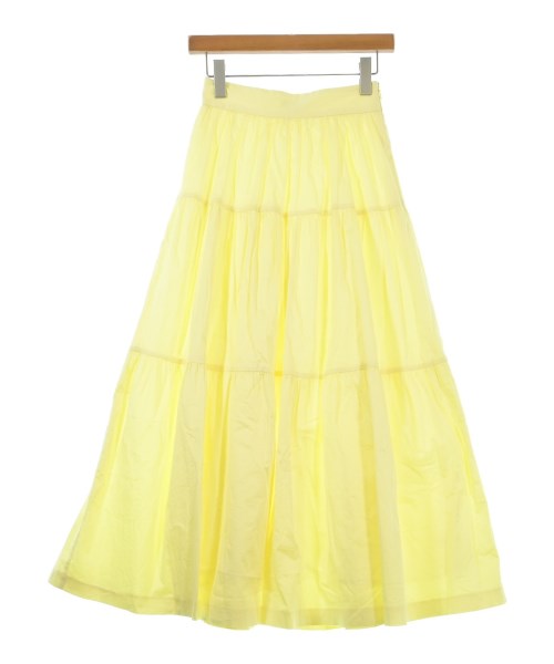 STAUD(スタウド)ロング・マキシ丈スカート 黄 サイズ:XS/2200630627136