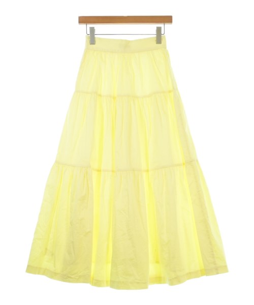 STAUD（スタウド）ロング・マキシ丈スカート 黄 サイズ:XS レディース/2200630627136