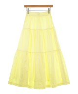 STAUD（スタウド）ロング・マキシ丈スカート 黄 サイズ:XS レディース/2200630627136