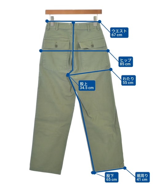 Urvin（アービン）その他 カーキ サイズ:36(S位) レディース/2200606336079