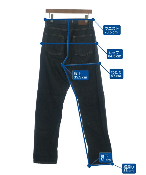 Urvin（アービン）デニムパンツ 紺 サイズ:27(M位) レディース/2200661042052