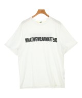 WHATWEWEARMATTERS（ワットウィーウェアマターズ）Tシャツ・カットソー 白 サイズ:L メンズ/2200730840961