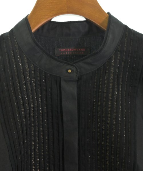 TOMORROWLAND collection（トゥモローランドコレクション）ブラウス 黒 サイズ:36(S位) レディース/2200621729061