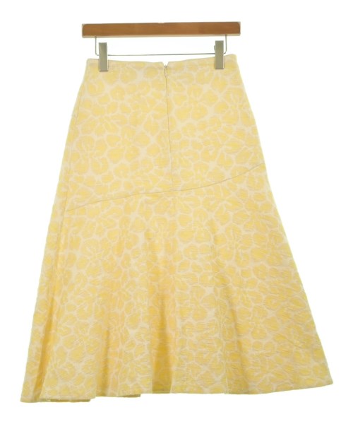 TOMORROWLAND collection（トゥモローランドコレクション）ひざ丈スカート 黄 サイズ:36(S位) レディース/2200628720108