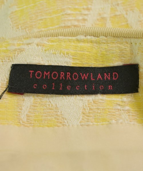 TOMORROWLAND collection（トゥモローランドコレクション）ひざ丈スカート 黄 サイズ:36(S位) レディース/2200628720108