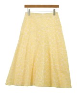 TOMORROWLAND collection（トゥモローランドコレクション）ひざ丈スカート 黄 サイズ:36(S位) レディース/2200628720108