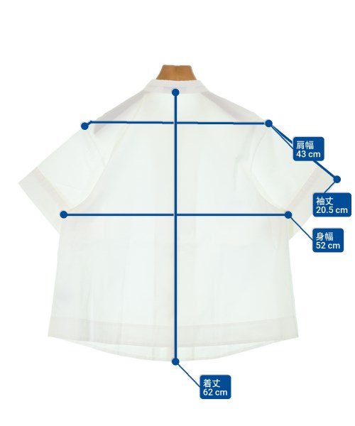 TOMORROWLAND collection（トゥモローランドコレクション）カジュアルシャツ 白 サイズ:36(S位) レディース/2200628720153