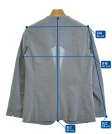 TOMORROWLAND collection（トゥモローランドコレクション）ノーカラージャケット 青 サイズ:34(XS位) レディース/2200621828061