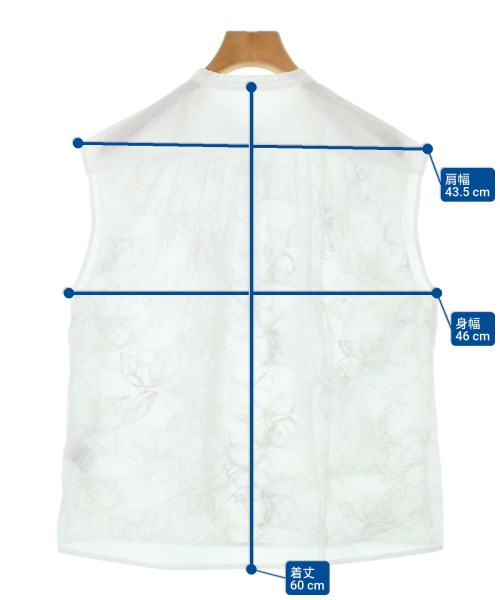 TOMORROWLAND collection（トゥモローランドコレクション）ブラウス 白 サイズ:36(S位) レディース/2200637719032