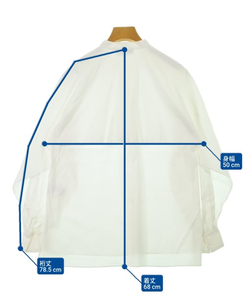 TOMORROWLAND collection（トゥモローランドコレクション）カジュアルシャツ 白 サイズ:36(S位) レディース/2200634329081