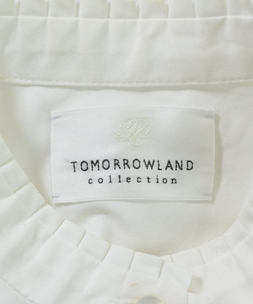 TOMORROWLAND collection（トゥモローランドコレクション）カジュアルシャツ 白 サイズ:36(S位) レディース/2200611044075