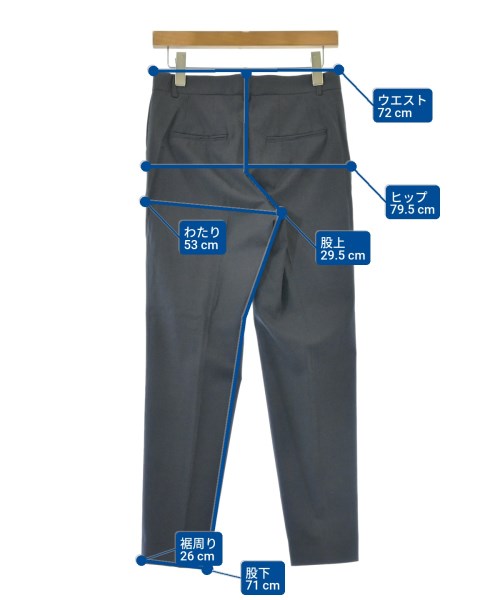 TOMORROWLAND collection（トゥモローランドコレクション）スラックス 紺 サイズ:34(XS位) レディース/2200610876707