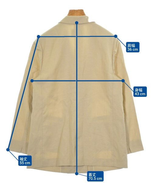 TOMORROWLAND collection（トゥモローランドコレクション）カジュアルジャケット ベージュ サイズ:36(S位) レディース/2200614791013