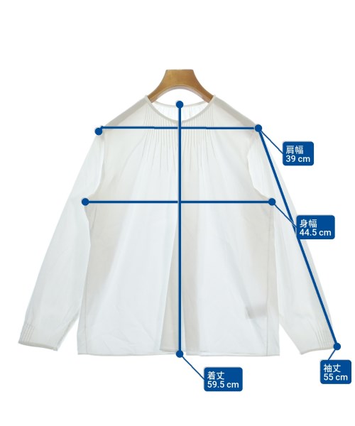 TOMORROWLAND collection（トゥモローランドコレクション）ブラウス 白 サイズ:36(S位) レディース/2200613547109