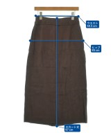 TOMORROWLAND collection（トゥモローランドコレクション）ロング・マキシ丈スカート 茶 サイズ:34(XS位) レディース/2200615972152