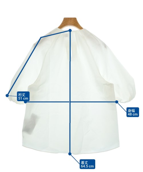 TOMORROWLAND collection（トゥモローランドコレクション）ブラウス 白 サイズ:36(S位) レディース/2200631588061