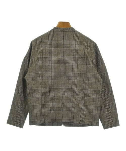 TOMORROWLAND collection（トゥモローランドコレクション）ノーカラージャケット 茶 サイズ:36(S位) レディース/2200620712019