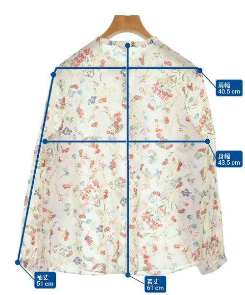 TOMORROWLAND collection（トゥモローランドコレクション）ブラウス 白 サイズ:36(S位) レディース/2200617258018