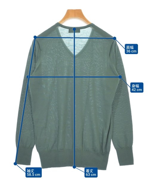 TOMORROWLAND collection（トゥモローランドコレクション）ニット・セーター 緑 サイズ:S レディース/2200613509015