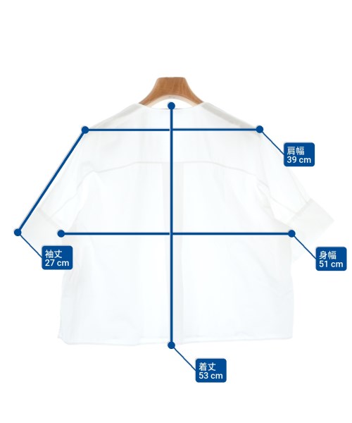 TOMORROWLAND collection（トゥモローランドコレクション）ブラウス 白 サイズ:36(S位) レディース/2200611861191