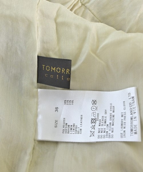 TOMORROWLAND collection（トゥモローランドコレクション）オールインワン/サロペット 白 サイズ:36(S位) レディース/2200668840132