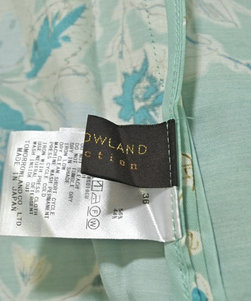 TOMORROWLAND collection（トゥモローランドコレクション）ブラウス 緑 サイズ:36(S位) レディース/2200671313173