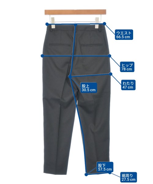 TOMORROWLAND collection（トゥモローランドコレクション）スラックス 黒 サイズ:32(XXS位) レディース/2200675914024