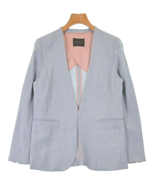 TOMORROWLAND collection(トゥモローランドコレクション)ノーカラージャケット 紺 サイズ:36(S位)/2200674422070