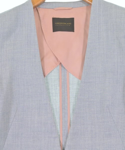 TOMORROWLAND collection（トゥモローランドコレクション）ノーカラージャケット 紺 サイズ:36(S位) レディース/2200674422070