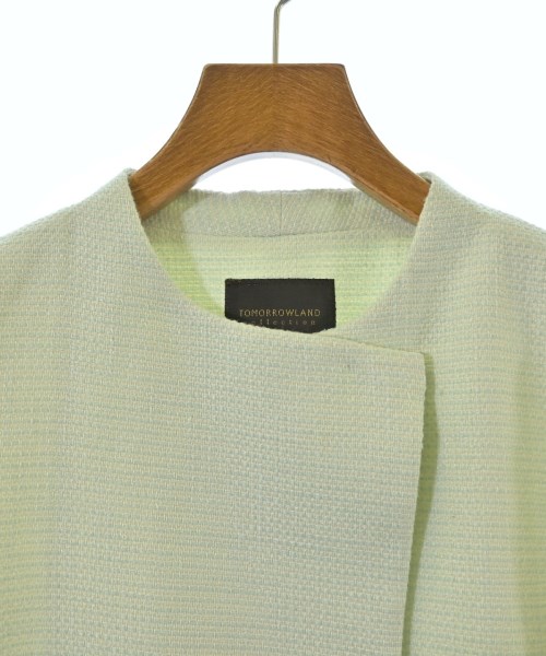 TOMORROWLAND collection（トゥモローランドコレクション）ノーカラージャケット 緑 サイズ:36(S位) レディース/2200675633024