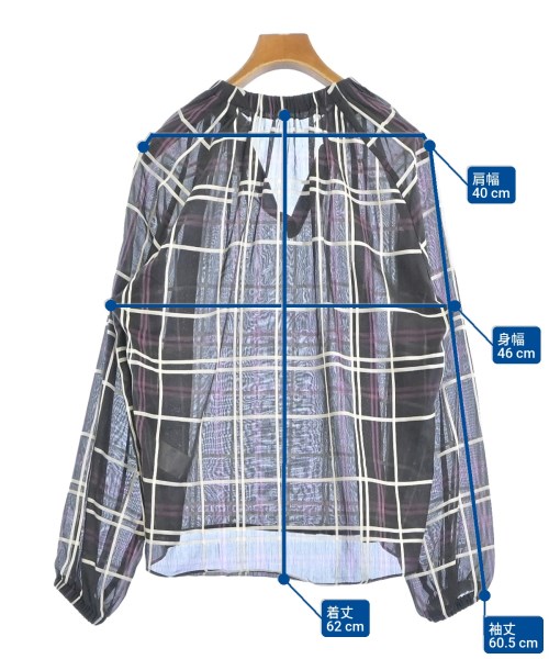 TOMORROWLAND collection（トゥモローランドコレクション）ブラウス 紫 サイズ:36(S位) レディース/2200676159066