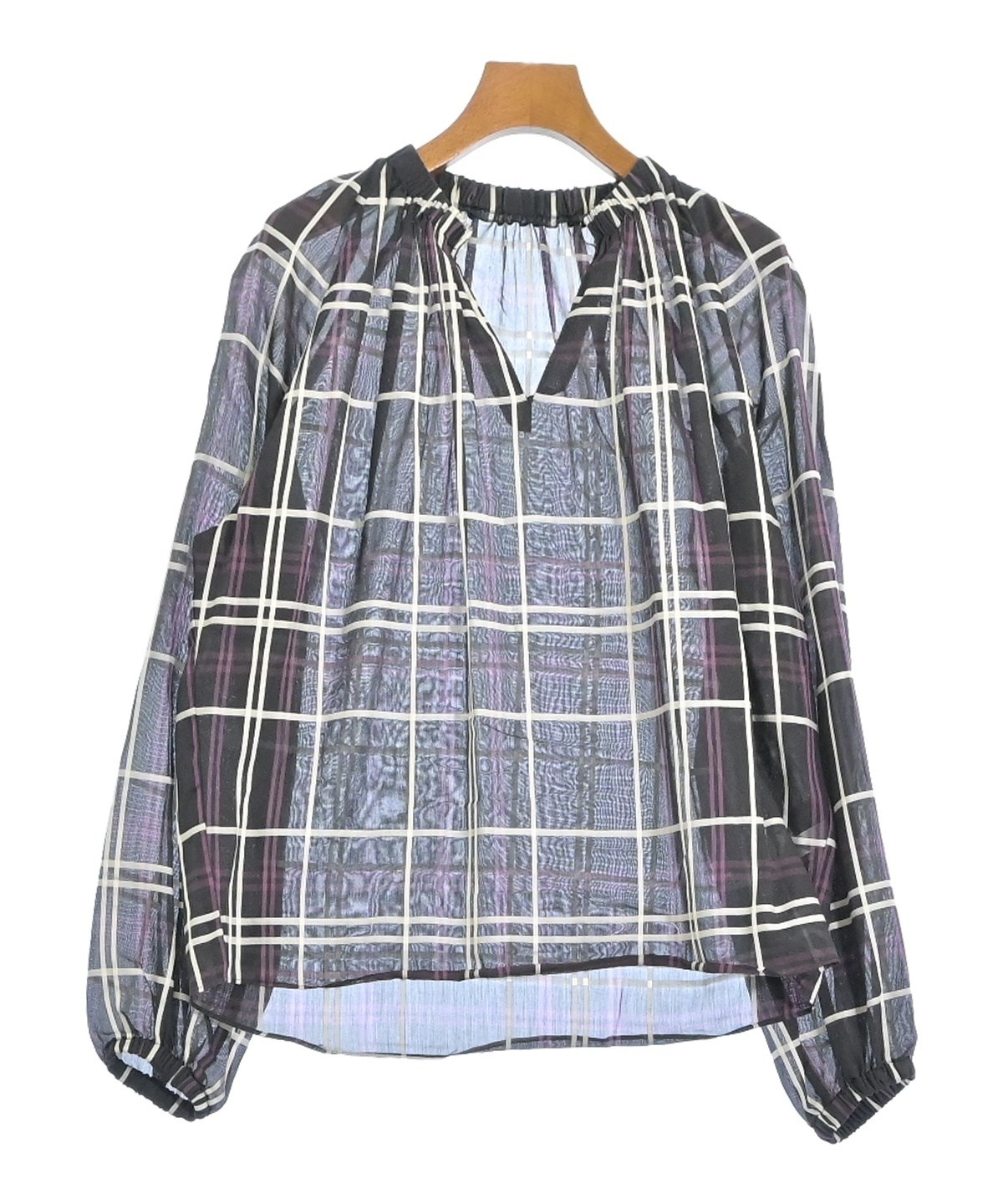 TOMORROWLAND collection ブラウス　未着用 TOMORROWLAND collection（トゥモローランドコレクション）ブラウス 紫