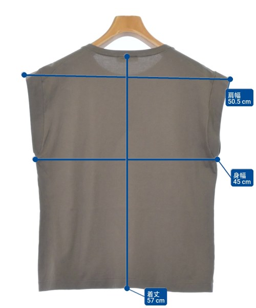 TOMORROWLAND collection（トゥモローランドコレクション）ノースリーブ 茶 サイズ:S レディース/2200676159110