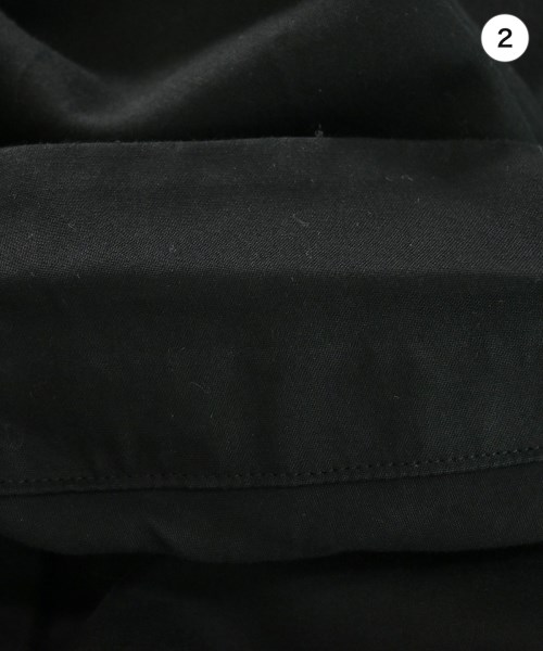 TOMORROWLAND collection（トゥモローランドコレクション）シャツワンピース 黒 サイズ:34(XS位) レディース/2200679678052