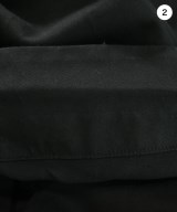 TOMORROWLAND collection（トゥモローランドコレクション）シャツワンピース 黒 サイズ:34(XS位) レディース/2200679678052