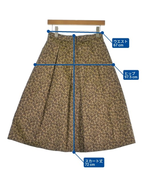 TOMORROWLAND collection（トゥモローランドコレクション）ロング・マキシ丈スカート ベージュ サイズ:36(S位) レディース/2200676597028