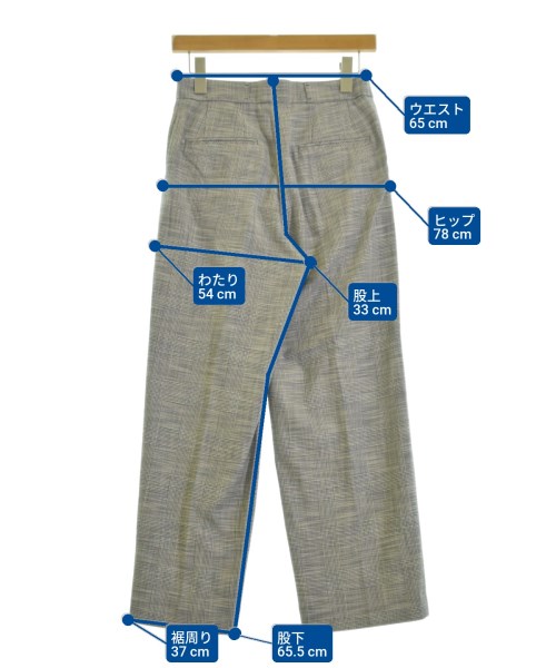 TOMORROWLAND collection（トゥモローランドコレクション）スラックス 黒 サイズ:34(XS位) レディース/2200680739162