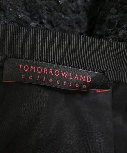 TOMORROWLAND collection（トゥモローランドコレクション）ひざ丈スカート 黒 サイズ:34(XS位) レディース/2200690736069