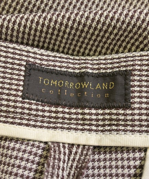TOMORROWLAND collection（トゥモローランドコレクション）スラックス 茶 サイズ:36(S位) レディース/2200688660024